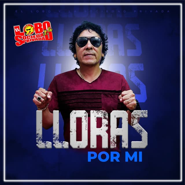 Album cover art for Lloras por Mi