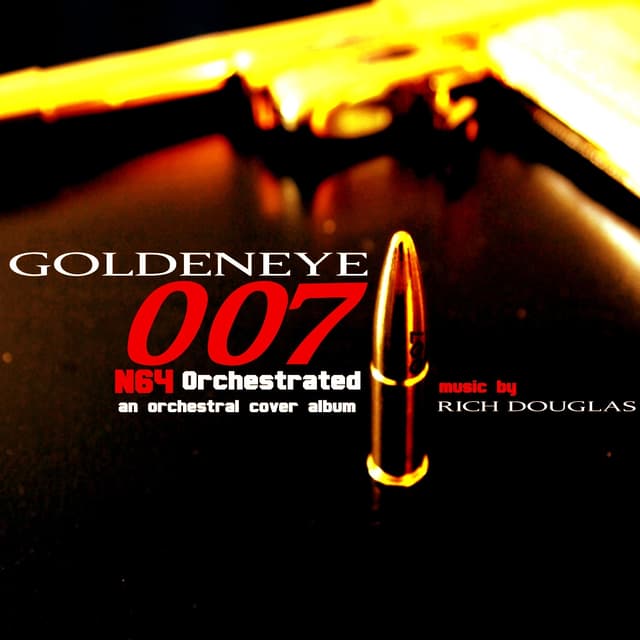 Album cover art for Goldeneye N64 Orchestrated