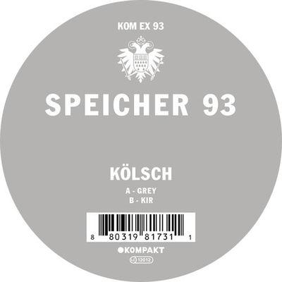 Album cover art for Speicher 93