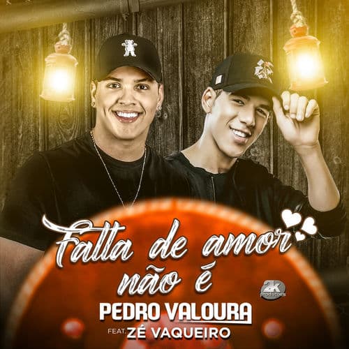 Album cover art for Falta de Amor Não É
