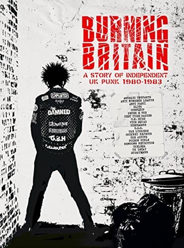 Album cover art for Burning Britain: A Story of Independent UK Punk 1980-1983