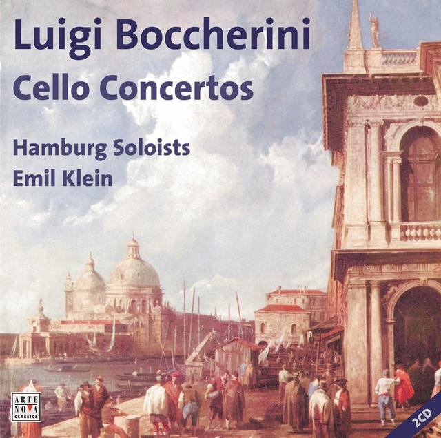 Album cover art for Boccherini: Cello Concertos 1 - 8