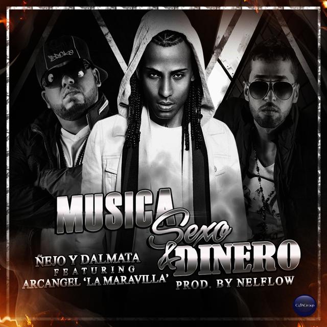 Album cover art for Musica Sexo & Dinero