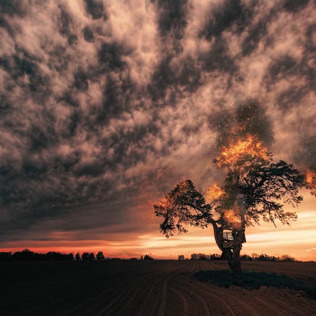 Album cover art for Yanmışım