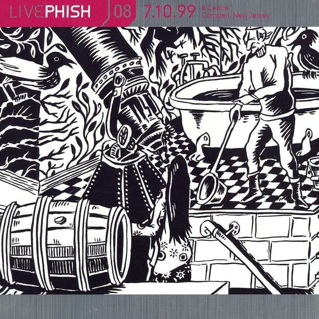 Album cover art for Live Phish, Vol. 8 7/10/99 (E Centre, Camden, NJ)