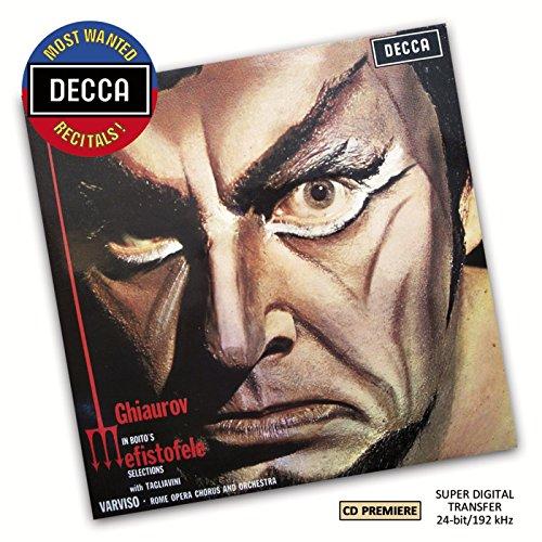 Album cover art for Ghiaurov In Boito's Mefistofele
