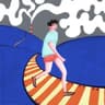 どんより