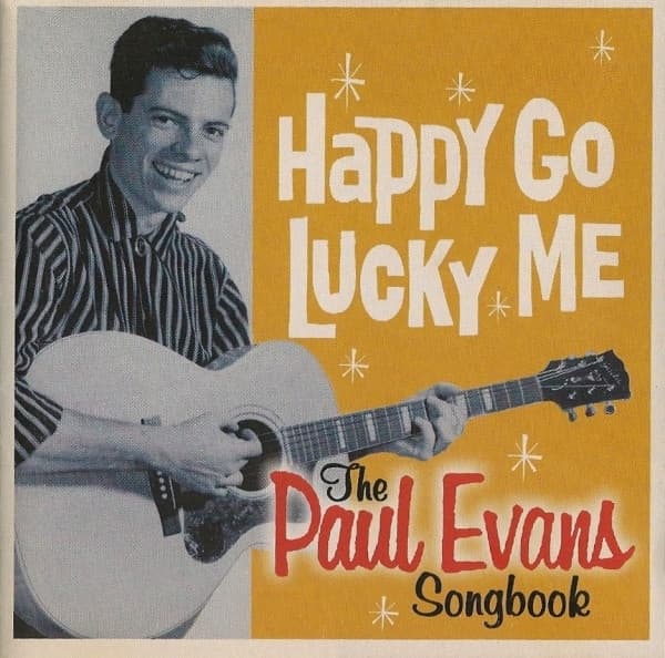 Album cover art for Happy Go Lucky Me - The Paul Evans Songbook