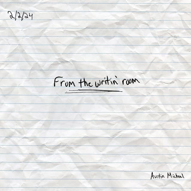 Album cover art for From The Writin' Room