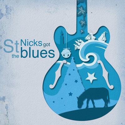 Album cover art for St. Nick's Got The Blues