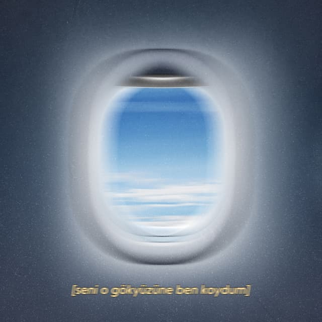 Album cover art for seni o gökyüzüne ben koydum