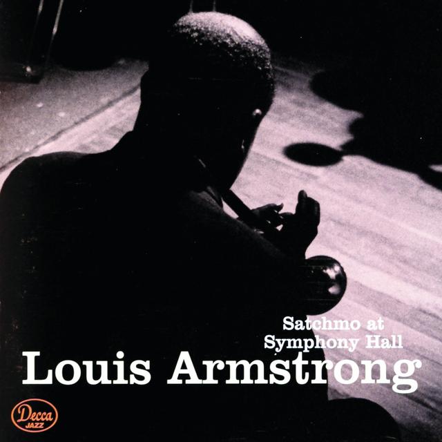 Album cover art for Satchmo at Symphony Hall