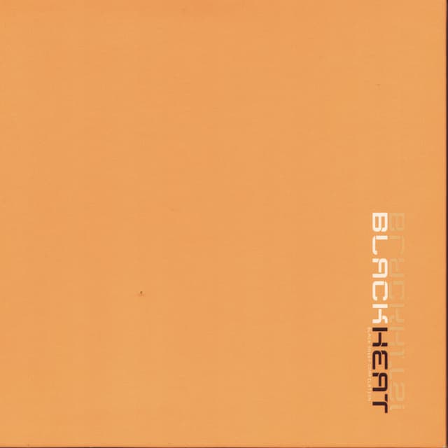 Album cover art for Black Heat