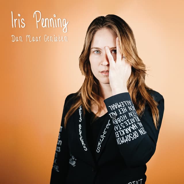 Album cover art for Dan maar genieten