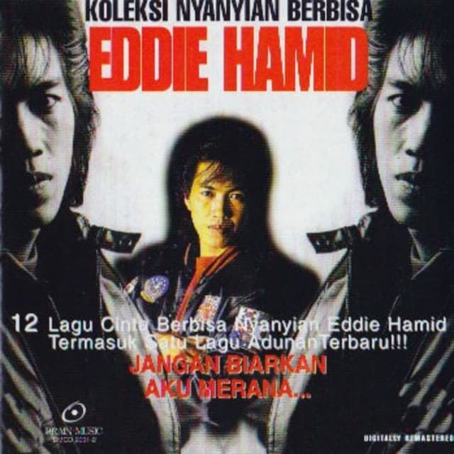 Album cover art for Koleksi Nyanyian Berbisa Eddie Hamid