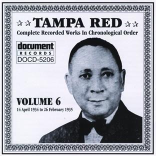 Album cover art for Tampa Red, Vol. 6 (1934-1935)