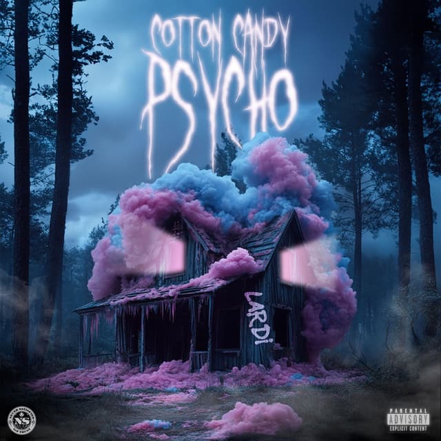 Album cover art for Cotton Candy Psycho