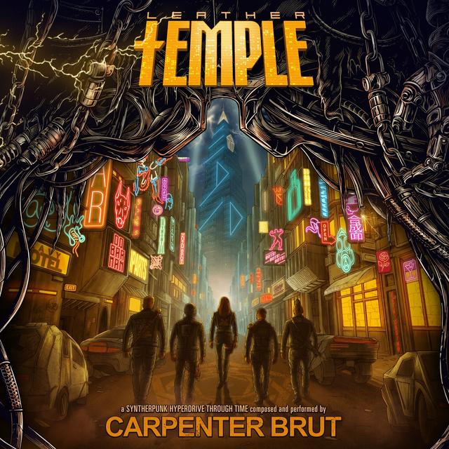 Album cover art for Leather Temple