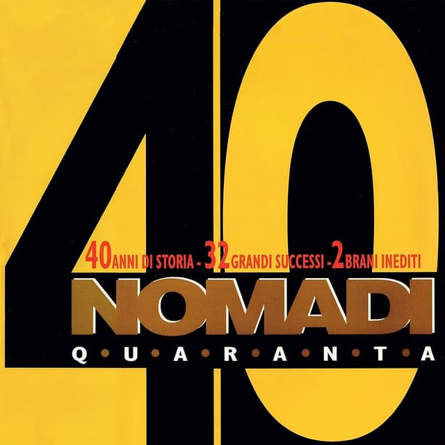 Album cover art for Nomadi 40