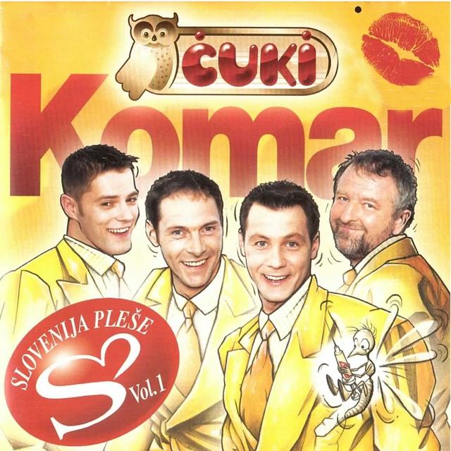 Album cover art for Komar: Slovenija pleše, vol. 1