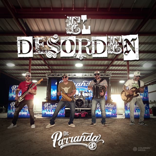 Album cover art for El Desorden