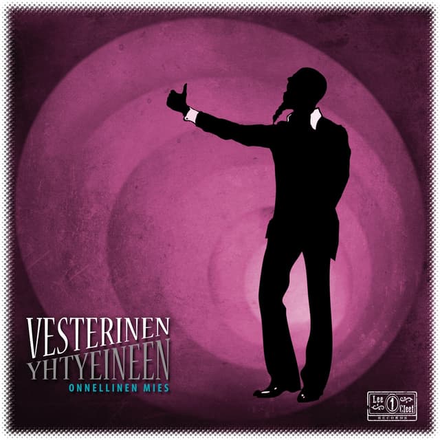 Album cover art for Onnellinen mies