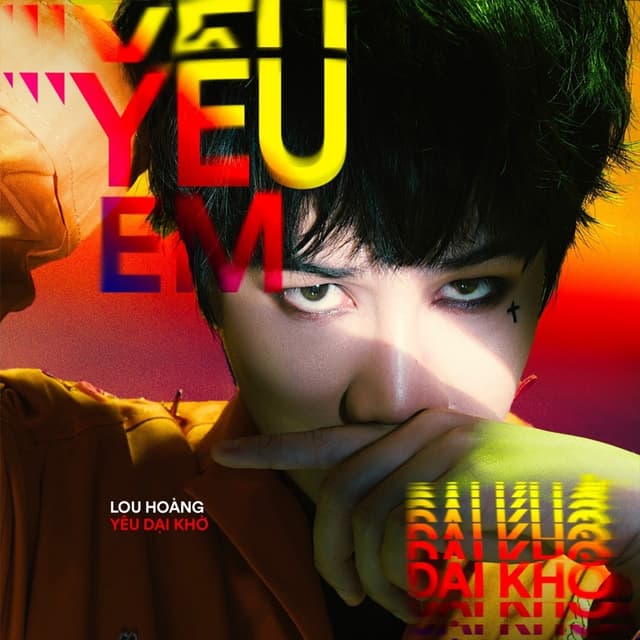 Album cover art for Yêu Em Dại Khờ