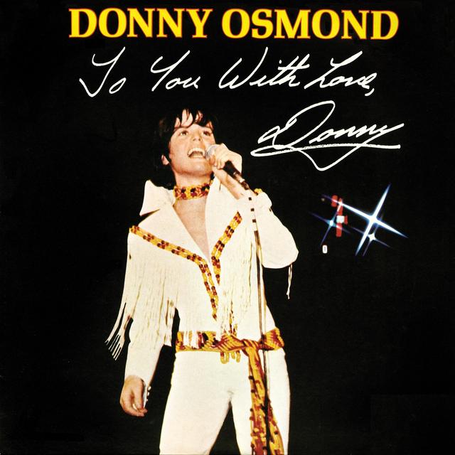 Album cover art for To You With Love, Donny