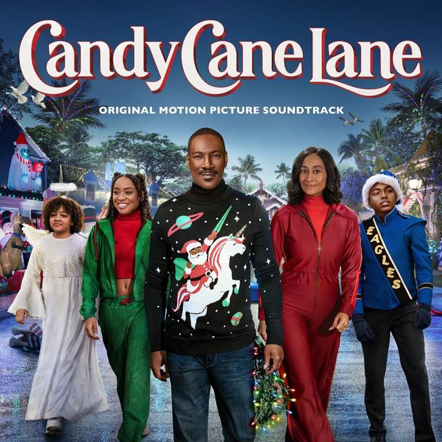 Album cover art for Candy Cane Lane (Original Motion Picture Soundtrack)