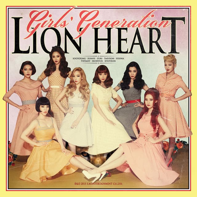 Album cover art for Lion Heart