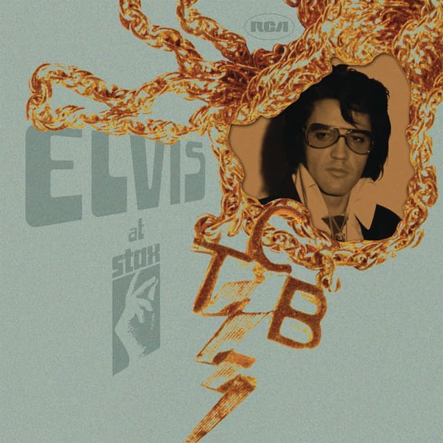 Album cover art for Elvis at Stax