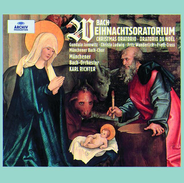 Album cover art for Bach: Christmas Oratorio, BWV 248