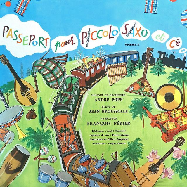 Album cover art for Passeport pour Piccolo, Saxo & Cie