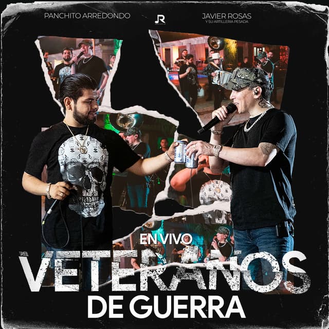 Album cover art for VETERANOS DE GUERRA