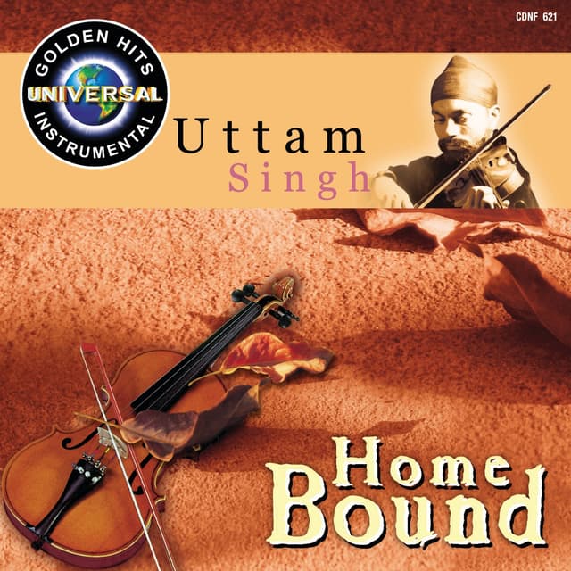 Album cover art for Homebound : A Souvenir Of Enchanting Indian Melodies