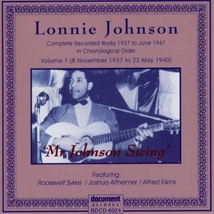 Album cover art for Lonnie Johnson Vol. 1 1937 - 1940