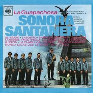 Album cover art for La Guapachosa Sonora Santanera