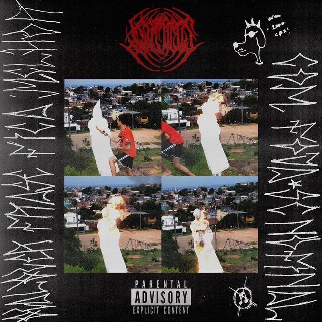 Album cover art for qualquer frase fica melhor com foda-se no final