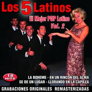 Album cover art for Latin Oldies Pop 2