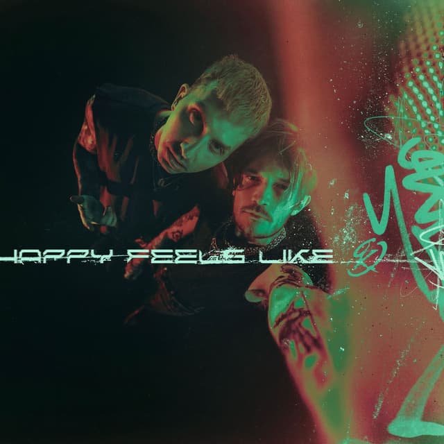 Album cover art for HAPPY FEELS LIKE