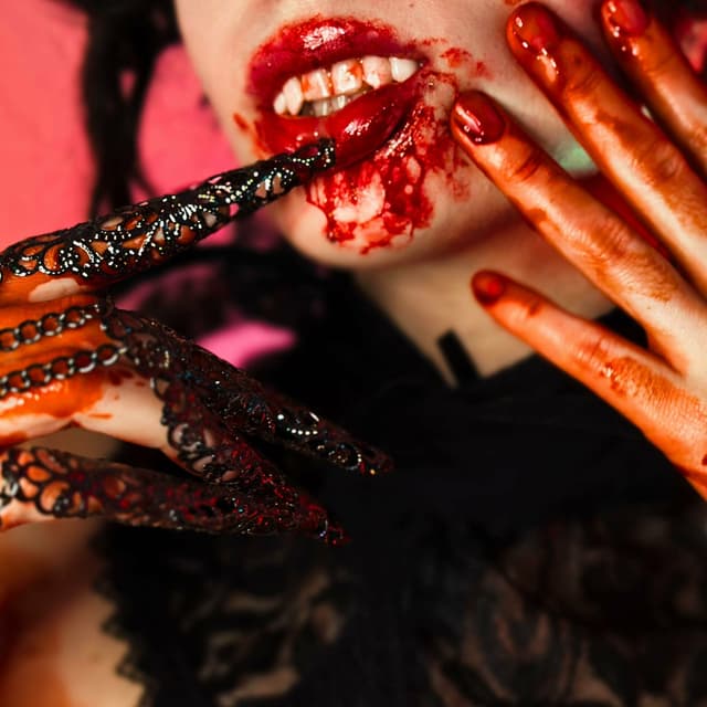 Album cover art for Teeth