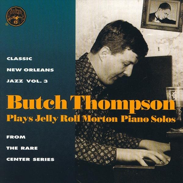 Album cover art for Plays Jelly Roll Morton Piano Solos