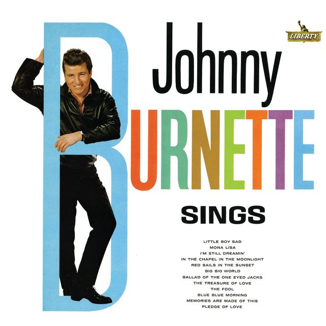 Album cover art for Johnny Burnette Sings