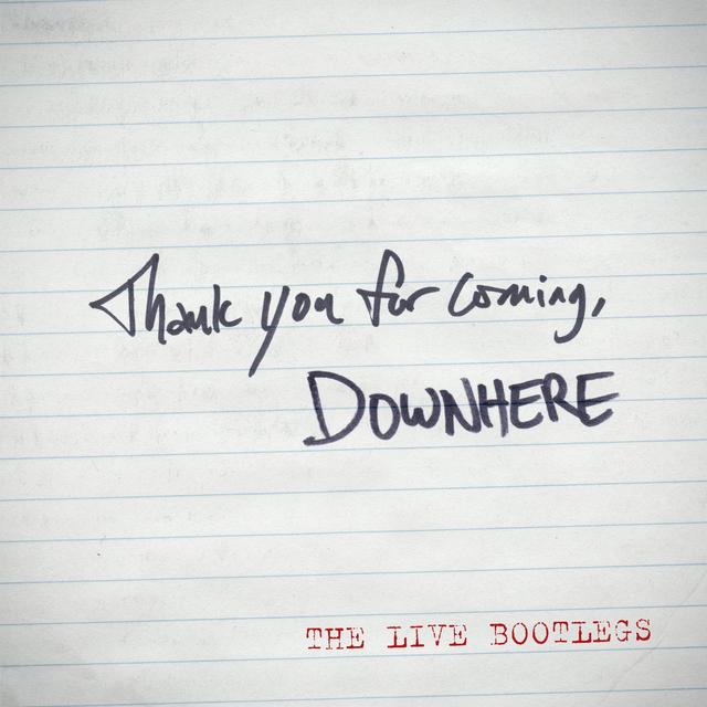 Album cover art for "thank You For Coming" - The Live Bootlegs