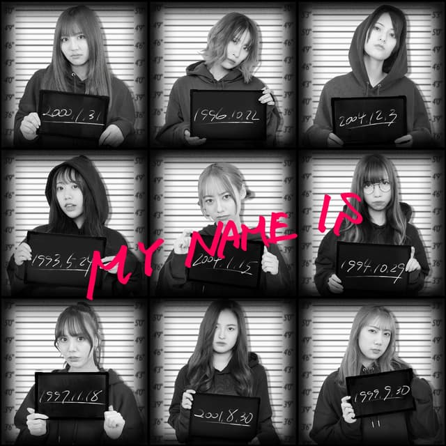 Album cover art for MY NAME IS