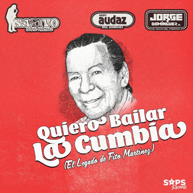 Album cover art for Quiero Bailar la Cumbia (El Legado de Fito Martínez)