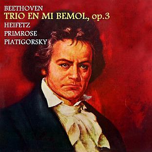 Album cover art for Trio En Mi Bemol, Op 3