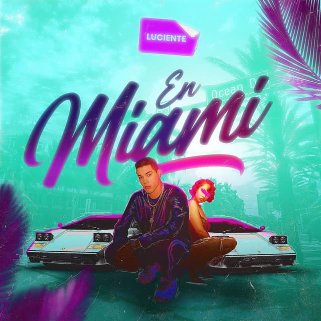 Album cover art for En Miami