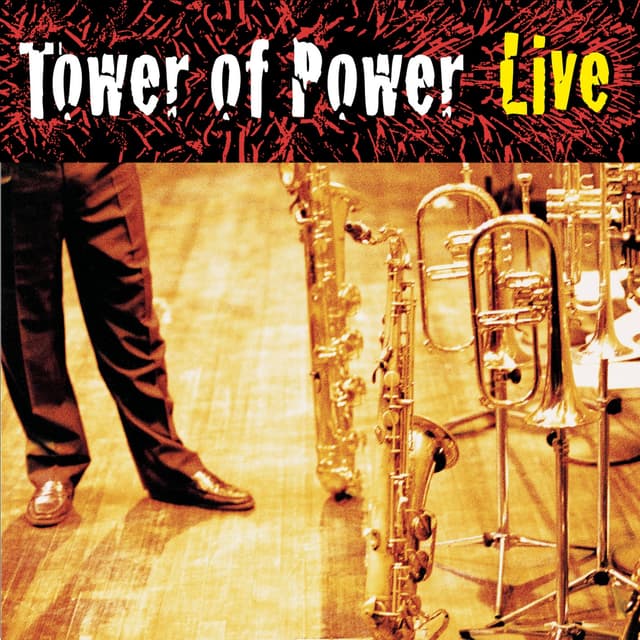Album cover art for Soul Vaccination: Tower Of Power Live