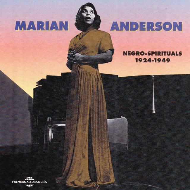 Album cover art for Marian Anderson Negro Spirituals (1924-1949)
